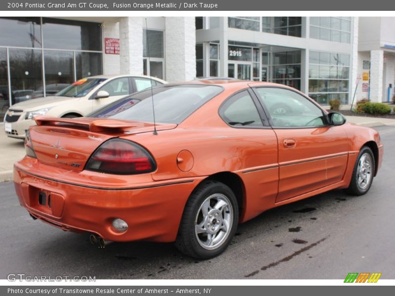  2004 Grand Am GT Coupe Fusion Orange Metallic