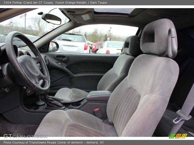  2004 Grand Am GT Coupe Dark Taupe Interior