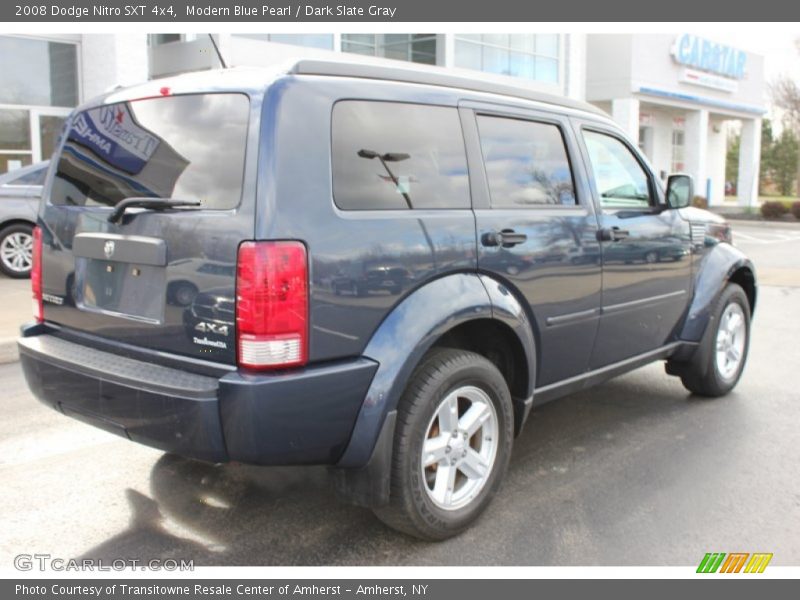 Modern Blue Pearl / Dark Slate Gray 2008 Dodge Nitro SXT 4x4