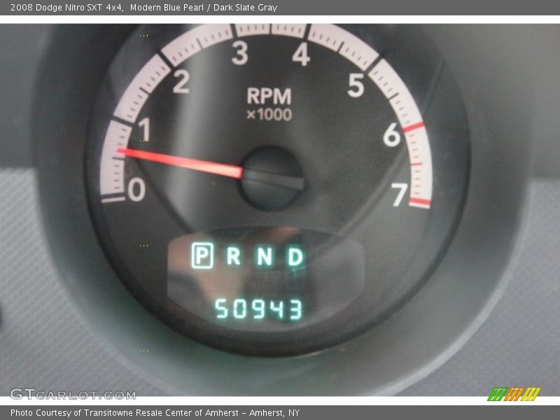 Modern Blue Pearl / Dark Slate Gray 2008 Dodge Nitro SXT 4x4