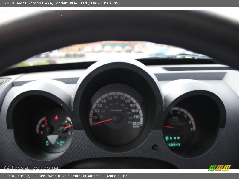 Modern Blue Pearl / Dark Slate Gray 2008 Dodge Nitro SXT 4x4