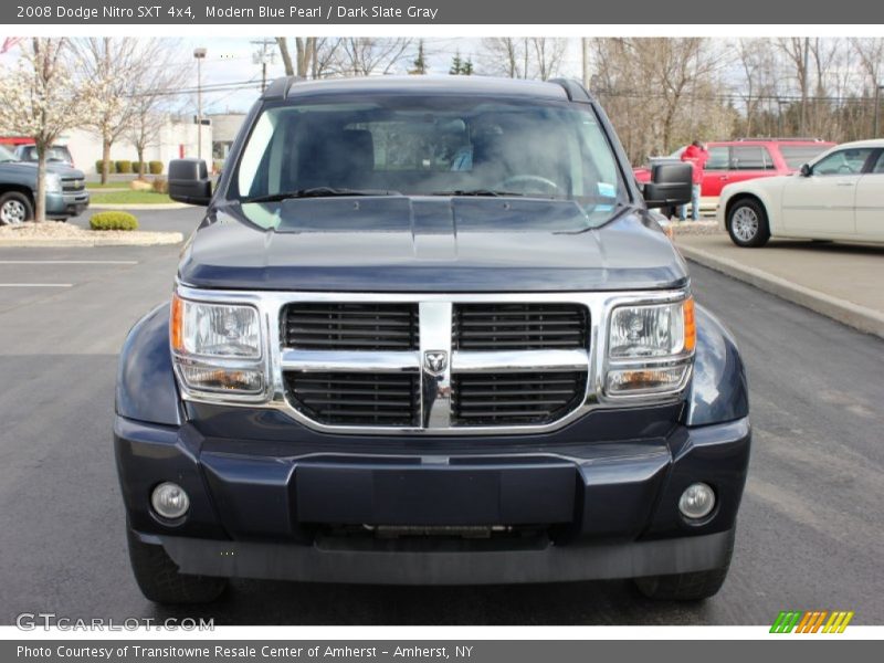Modern Blue Pearl / Dark Slate Gray 2008 Dodge Nitro SXT 4x4