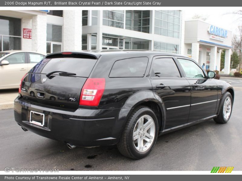 Brilliant Black Crystal Pearl / Dark Slate Gray/Light Slate Gray 2006 Dodge Magnum R/T