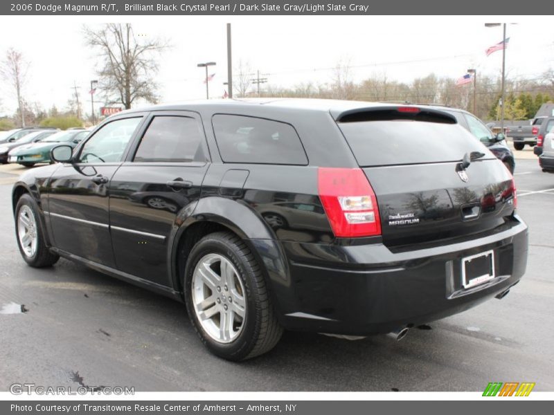 Brilliant Black Crystal Pearl / Dark Slate Gray/Light Slate Gray 2006 Dodge Magnum R/T