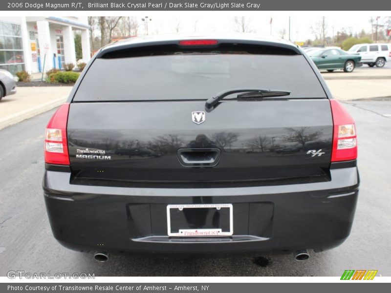 Brilliant Black Crystal Pearl / Dark Slate Gray/Light Slate Gray 2006 Dodge Magnum R/T