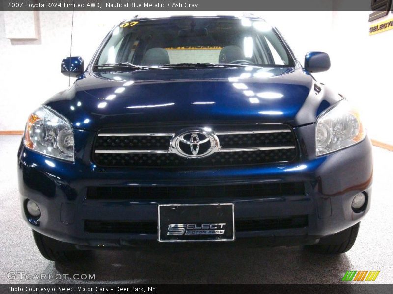 Nautical Blue Metallic / Ash Gray 2007 Toyota RAV4 Limited 4WD