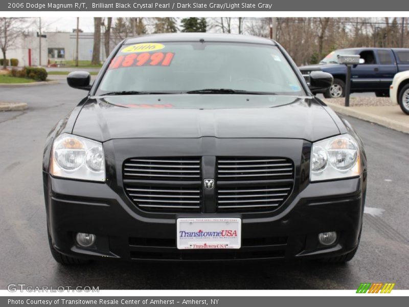Brilliant Black Crystal Pearl / Dark Slate Gray/Light Slate Gray 2006 Dodge Magnum R/T