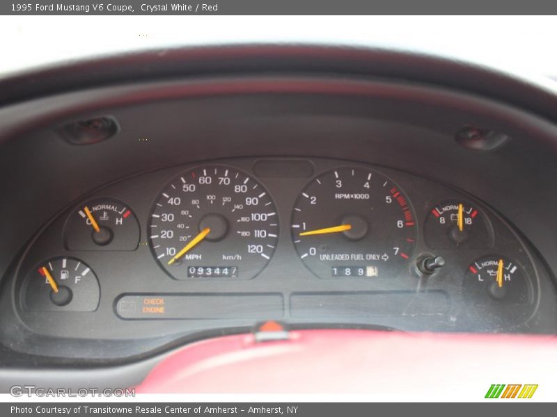  1995 Mustang V6 Coupe V6 Coupe Gauges