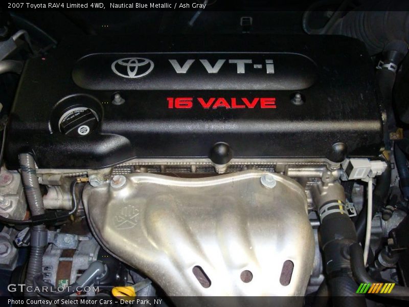 Nautical Blue Metallic / Ash Gray 2007 Toyota RAV4 Limited 4WD