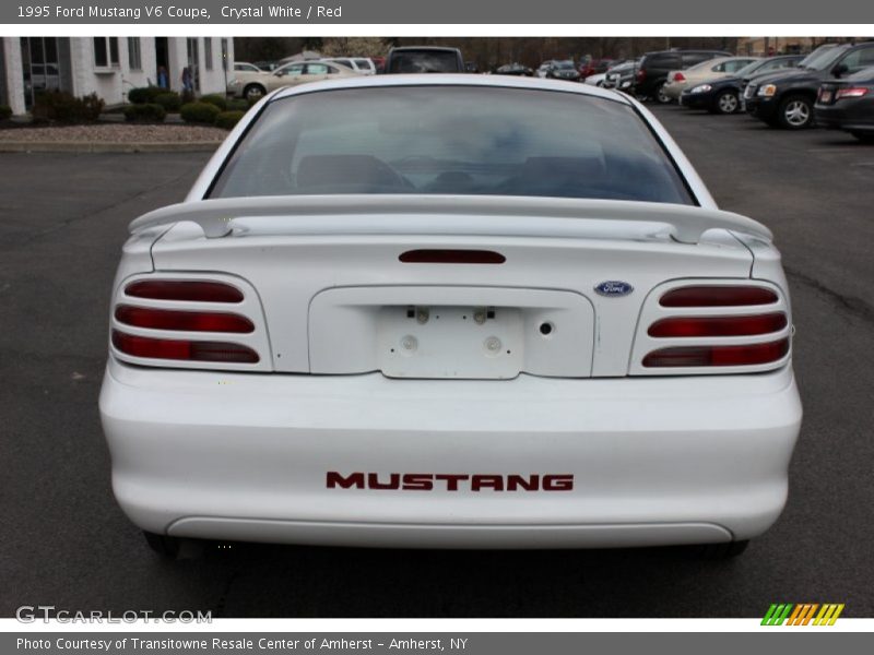  1995 Mustang V6 Coupe Crystal White