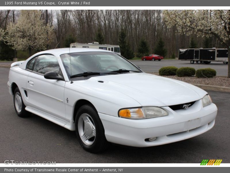 Front 3/4 View of 1995 Mustang V6 Coupe