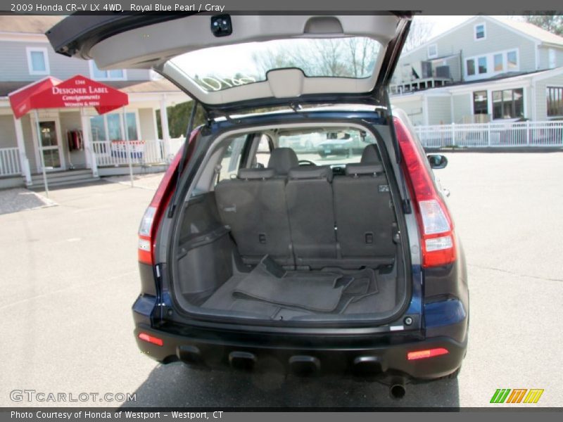 Royal Blue Pearl / Gray 2009 Honda CR-V LX 4WD