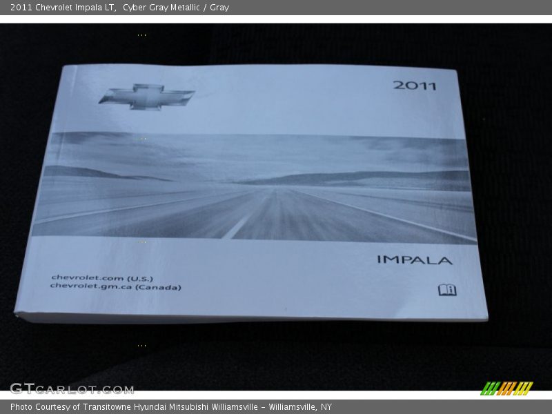 Cyber Gray Metallic / Gray 2011 Chevrolet Impala LT