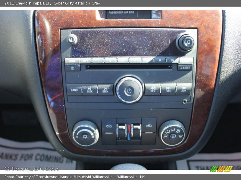 Cyber Gray Metallic / Gray 2011 Chevrolet Impala LT