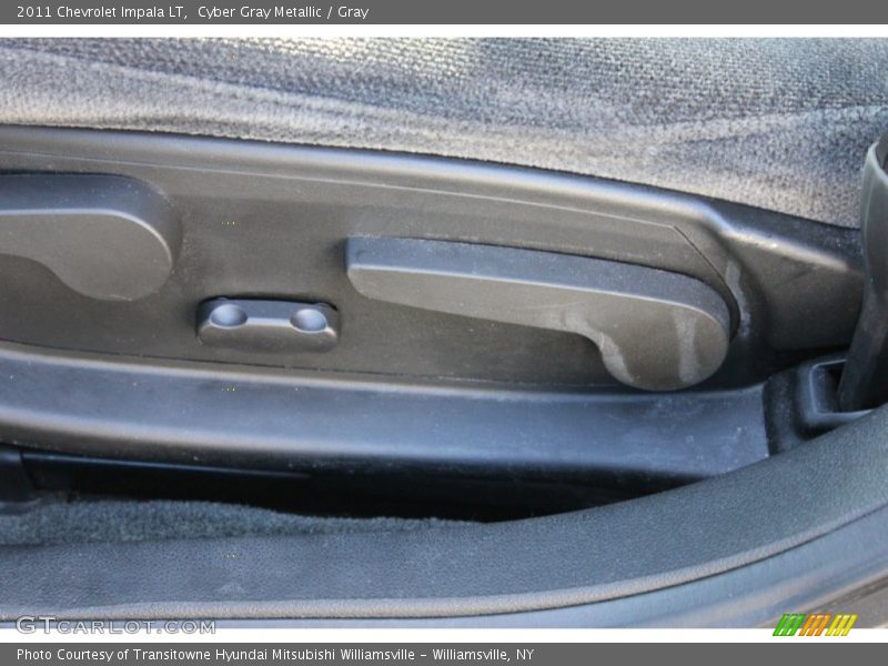 Cyber Gray Metallic / Gray 2011 Chevrolet Impala LT