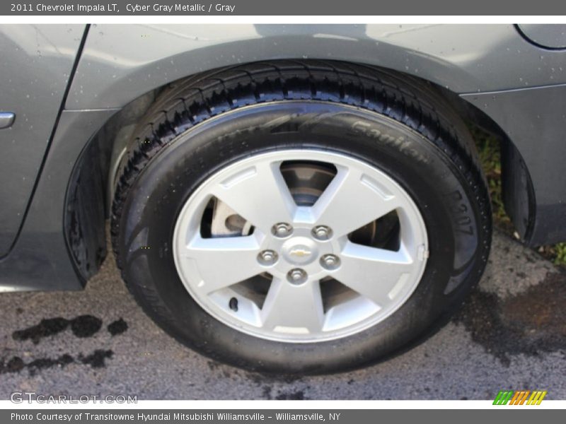 Cyber Gray Metallic / Gray 2011 Chevrolet Impala LT