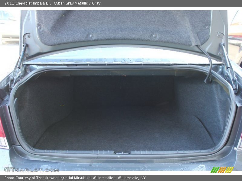 Cyber Gray Metallic / Gray 2011 Chevrolet Impala LT