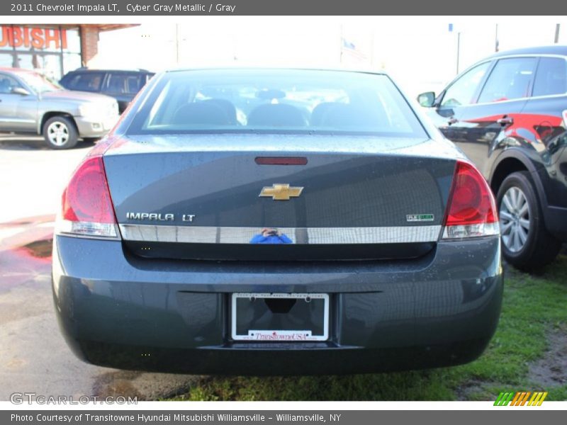 Cyber Gray Metallic / Gray 2011 Chevrolet Impala LT