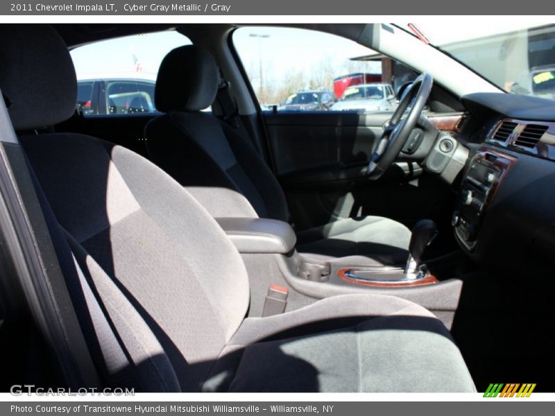 Cyber Gray Metallic / Gray 2011 Chevrolet Impala LT