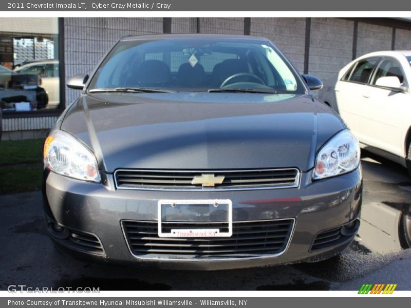 Cyber Gray Metallic / Gray 2011 Chevrolet Impala LT
