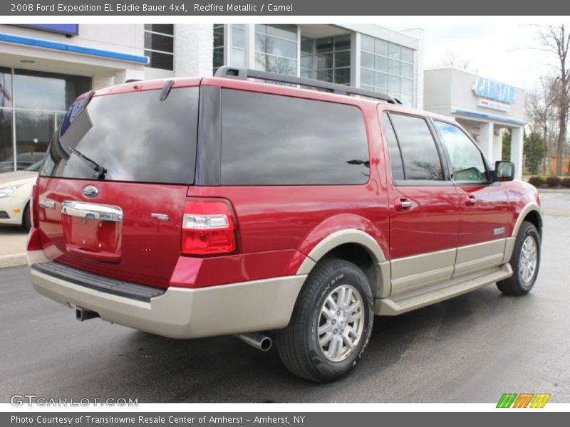Redfire Metallic / Camel 2008 Ford Expedition EL Eddie Bauer 4x4