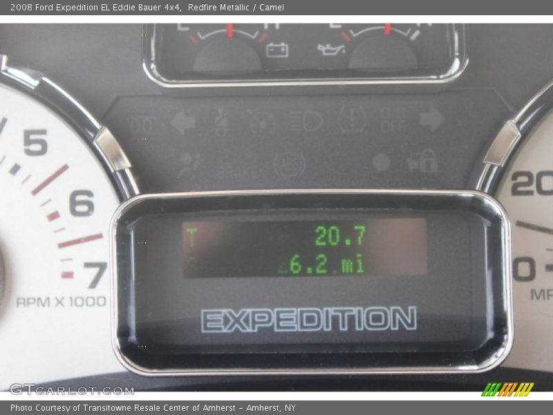Redfire Metallic / Camel 2008 Ford Expedition EL Eddie Bauer 4x4