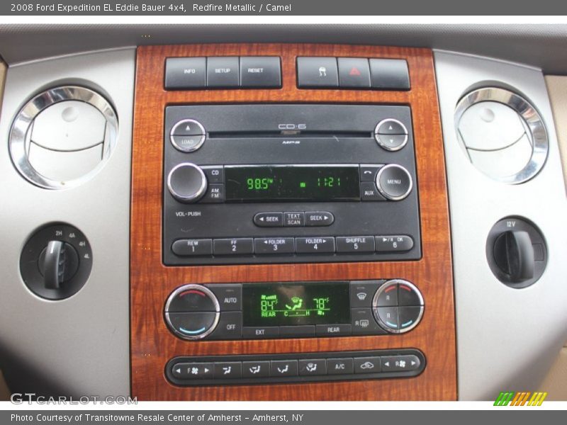 Controls of 2008 Expedition EL Eddie Bauer 4x4