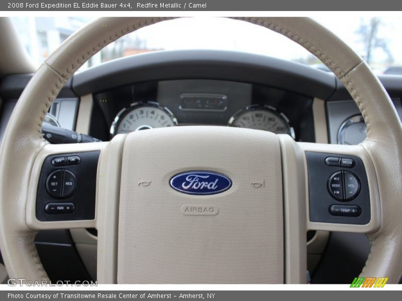 Redfire Metallic / Camel 2008 Ford Expedition EL Eddie Bauer 4x4