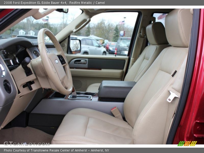 Redfire Metallic / Camel 2008 Ford Expedition EL Eddie Bauer 4x4
