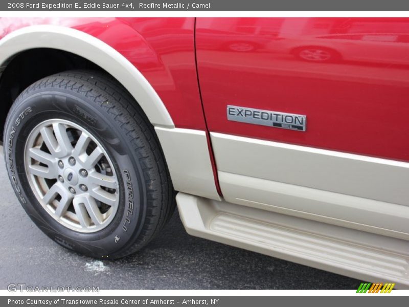 Redfire Metallic / Camel 2008 Ford Expedition EL Eddie Bauer 4x4