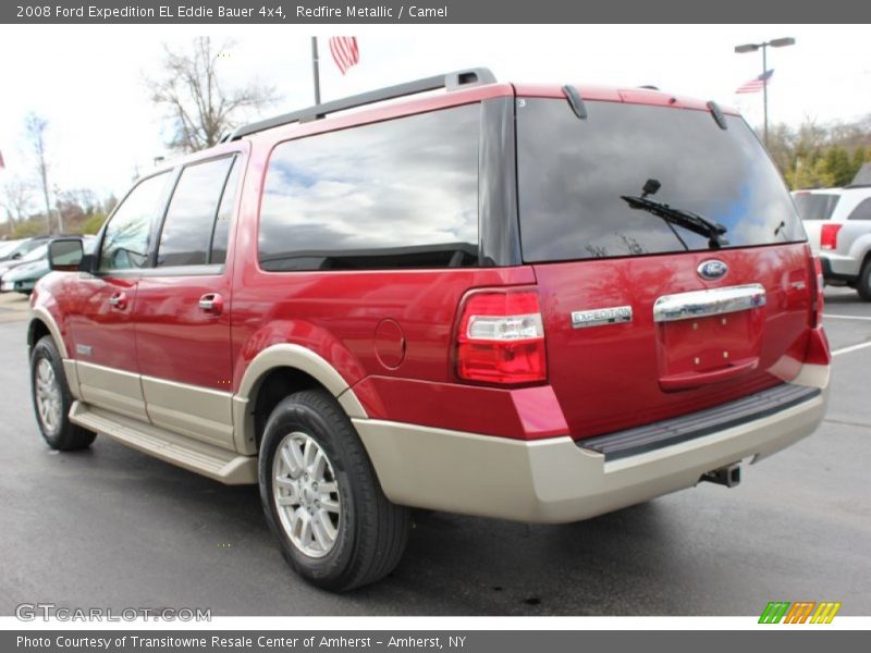 Redfire Metallic / Camel 2008 Ford Expedition EL Eddie Bauer 4x4