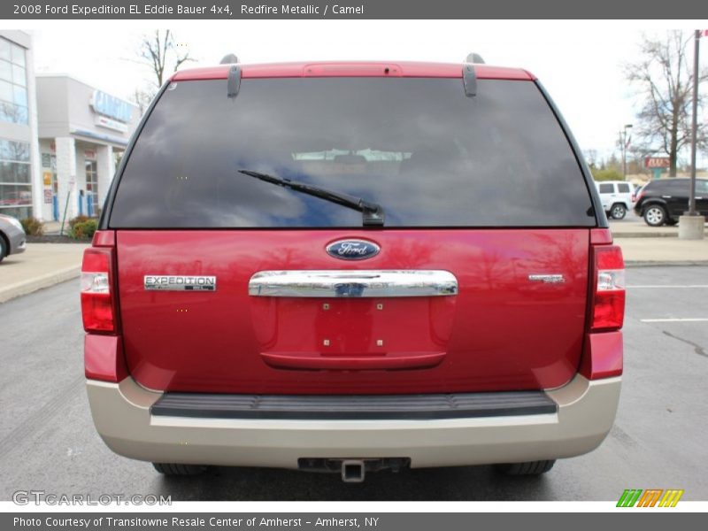 Redfire Metallic / Camel 2008 Ford Expedition EL Eddie Bauer 4x4