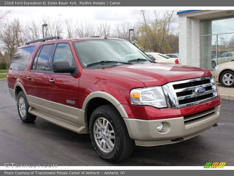 Redfire Metallic / Camel 2008 Ford Expedition EL Eddie Bauer 4x4