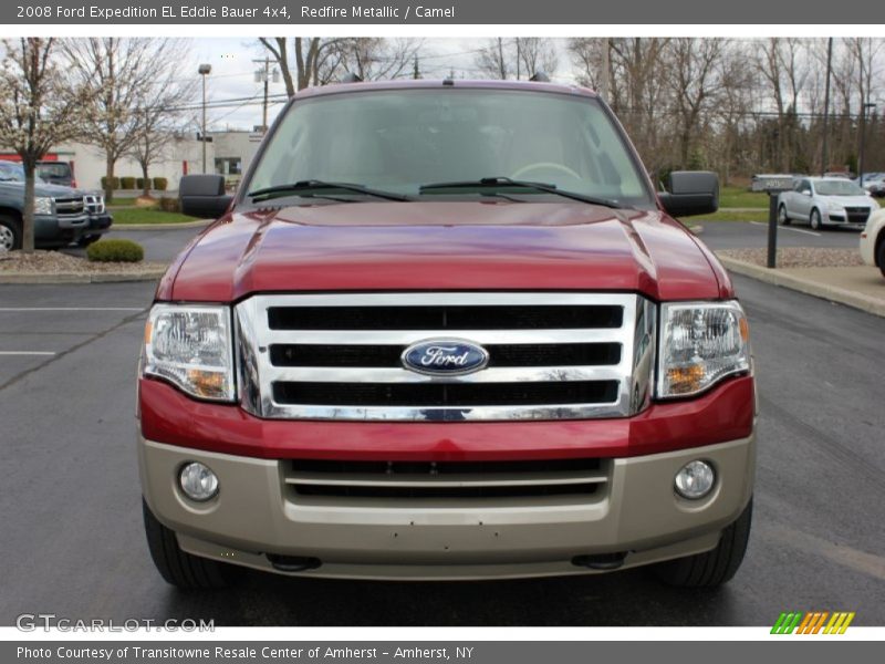 Redfire Metallic / Camel 2008 Ford Expedition EL Eddie Bauer 4x4