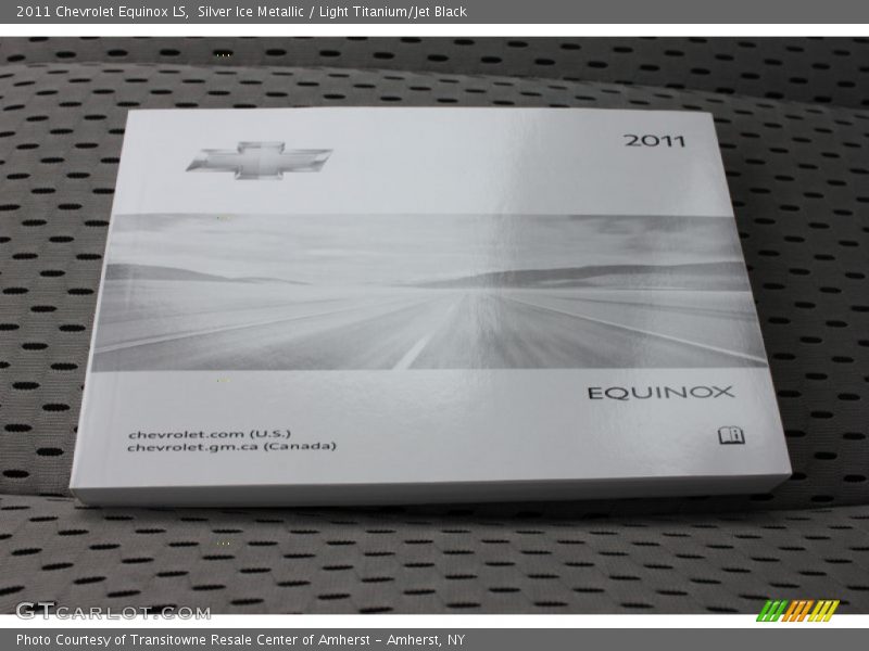 Silver Ice Metallic / Light Titanium/Jet Black 2011 Chevrolet Equinox LS