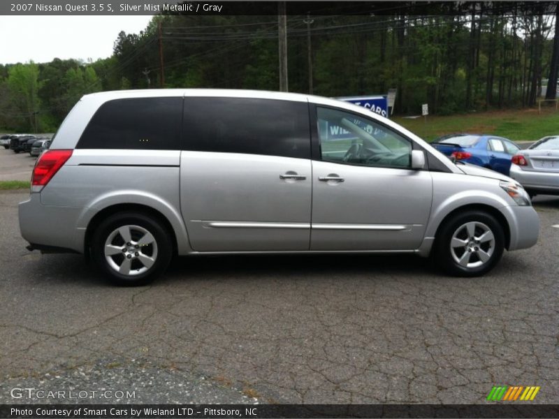 Silver Mist Metallic / Gray 2007 Nissan Quest 3.5 S