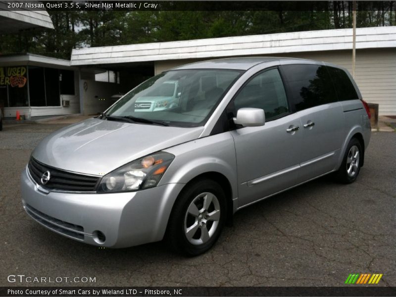 Silver Mist Metallic / Gray 2007 Nissan Quest 3.5 S