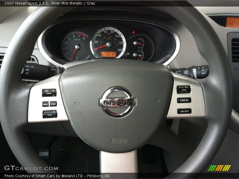 Silver Mist Metallic / Gray 2007 Nissan Quest 3.5 S