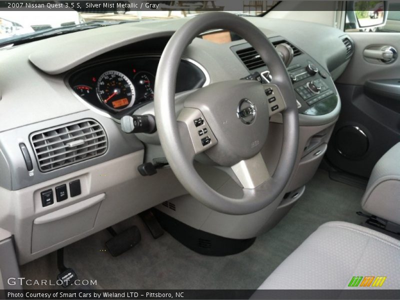 Silver Mist Metallic / Gray 2007 Nissan Quest 3.5 S