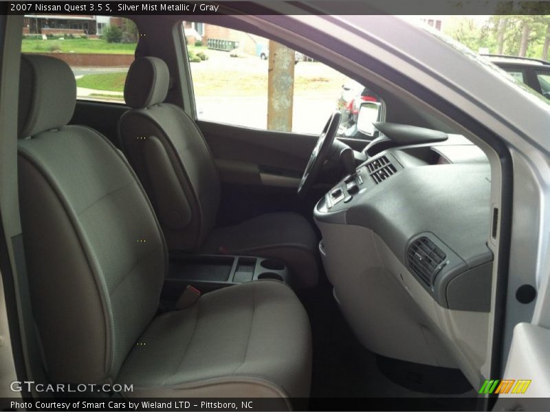 Silver Mist Metallic / Gray 2007 Nissan Quest 3.5 S