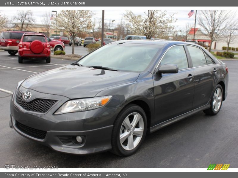 Black / Dark Charcoal 2011 Toyota Camry SE