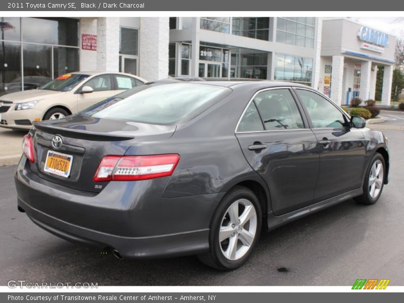 Black / Dark Charcoal 2011 Toyota Camry SE
