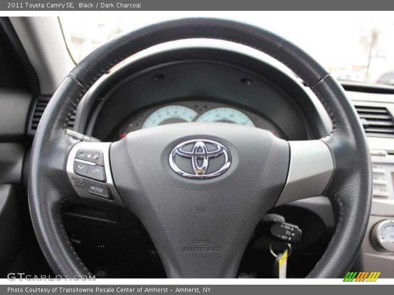 Black / Dark Charcoal 2011 Toyota Camry SE