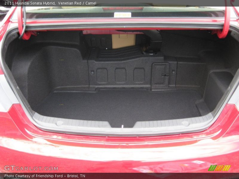 Venetian Red / Camel 2011 Hyundai Sonata Hybrid