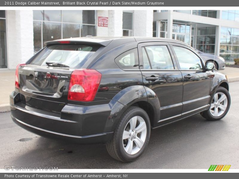 Brilliant Black Crystal Pearl / Dark Slate/Medium Graystone 2011 Dodge Caliber Mainstreet