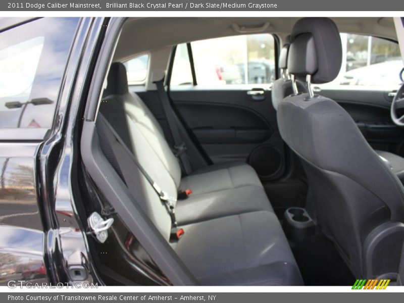 Brilliant Black Crystal Pearl / Dark Slate/Medium Graystone 2011 Dodge Caliber Mainstreet