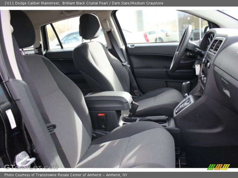 Brilliant Black Crystal Pearl / Dark Slate/Medium Graystone 2011 Dodge Caliber Mainstreet