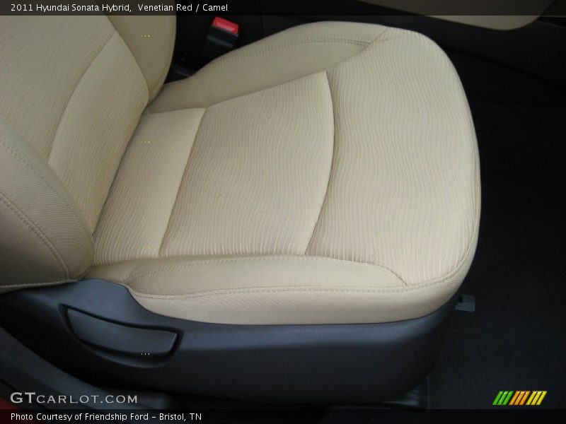 Venetian Red / Camel 2011 Hyundai Sonata Hybrid