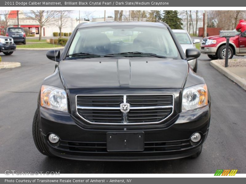 Brilliant Black Crystal Pearl / Dark Slate/Medium Graystone 2011 Dodge Caliber Mainstreet
