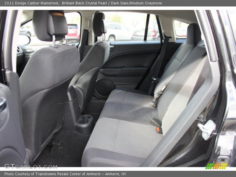 Brilliant Black Crystal Pearl / Dark Slate/Medium Graystone 2011 Dodge Caliber Mainstreet